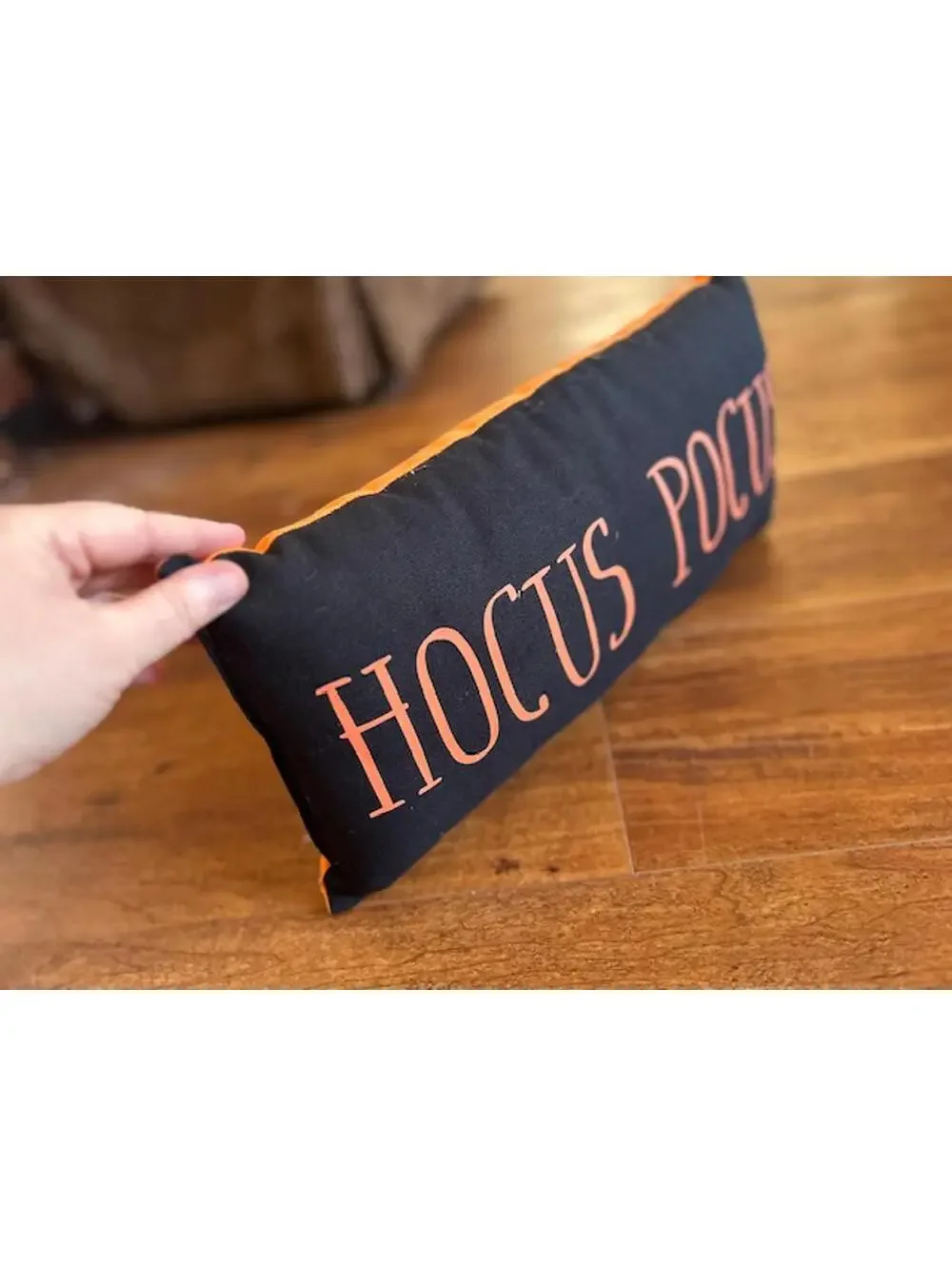 Halloween Double-Sided Decorative Pillow - Hocus Pocus / Trick or Treat